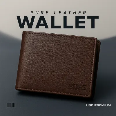 Hugo Boss Premium Wallet -Brown